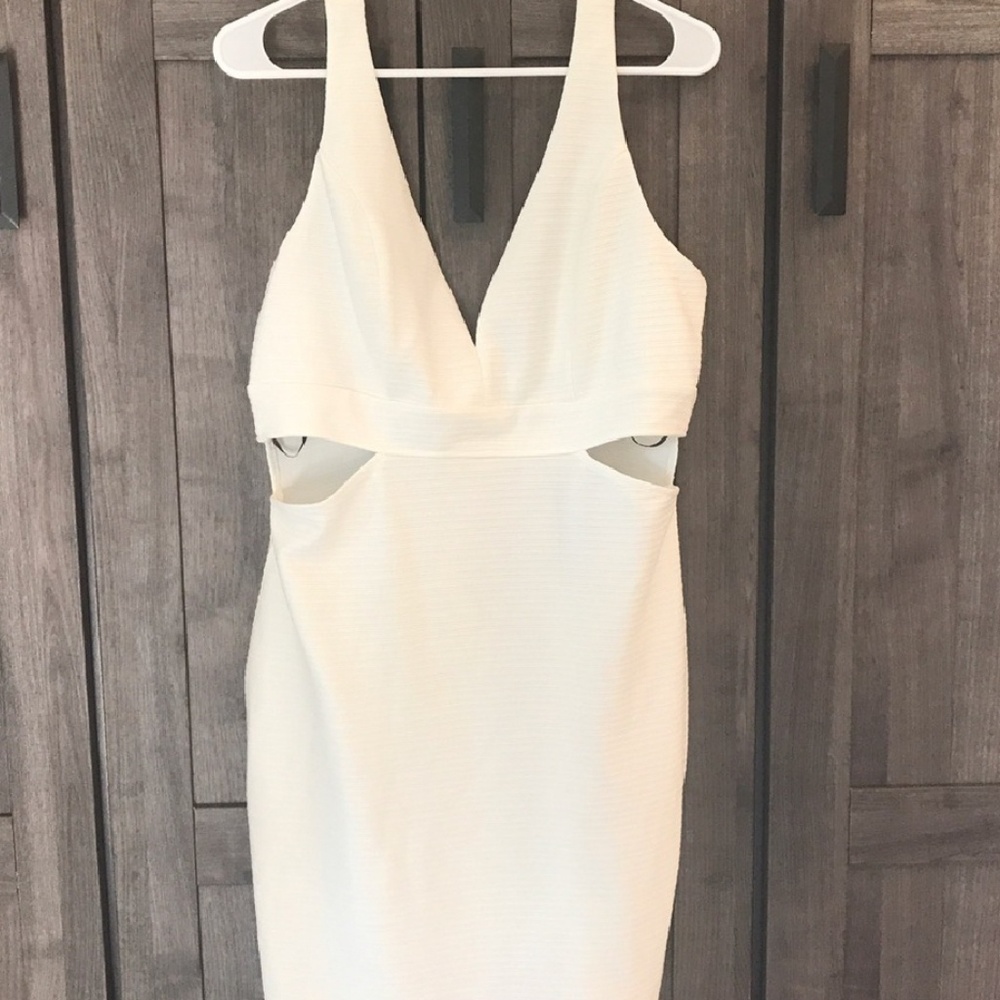 Deep V Dress
